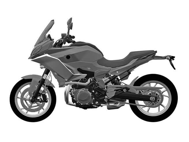 BMW F850XR (патентные изображения) BMW F850XR (патентные изображения)