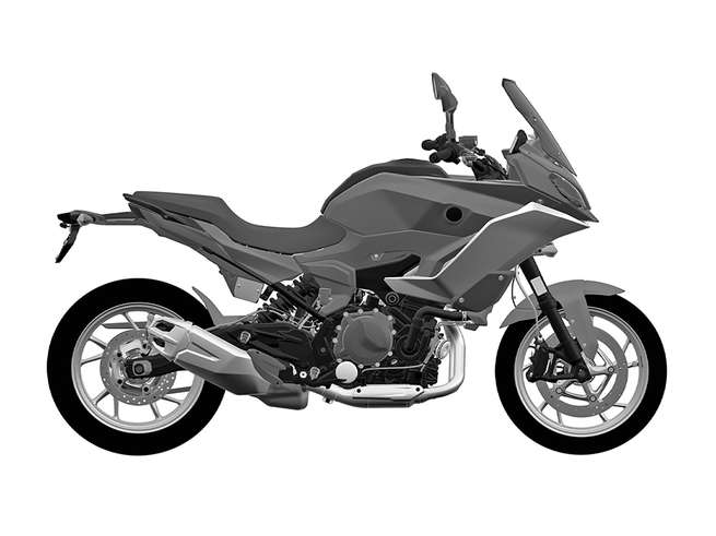 BMW F850XR (патентные изображения) BMW F850XR (патентные изображения)