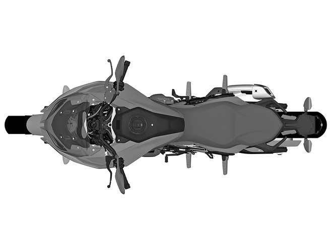 BMW F850XR (патентные изображения) BMW F850XR (патентные изображения)