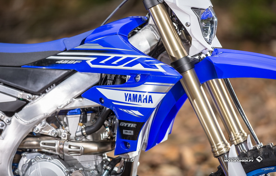 Yamaha WR450F (2019) - Новый дизайн и легкие облицовки на новой раме Yamaha WR450F (2019) - Новый дизайн и легкие облицовки на новой раме