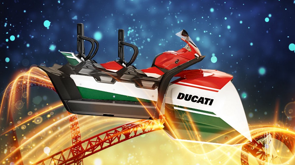 Самые крутые американские горки - Desmo Race (на изображении прототип) Самые крутые американские горки - Desmo Race (на изображении прототип)