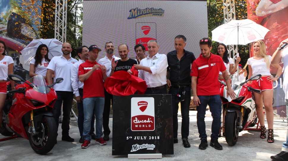 Строительство Ducati World началось 5 июля 2018 года Строительство Ducati World началось 5 июля 2018 года
