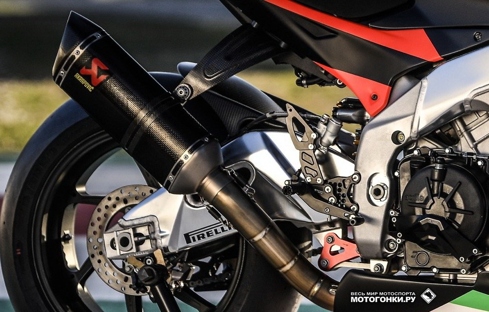Aprilia RSV4 X (2019): эксклюзивный выпуск Akrapovic Aprilia RSV4 X (2019): эксклюзивный выпуск Akrapovic