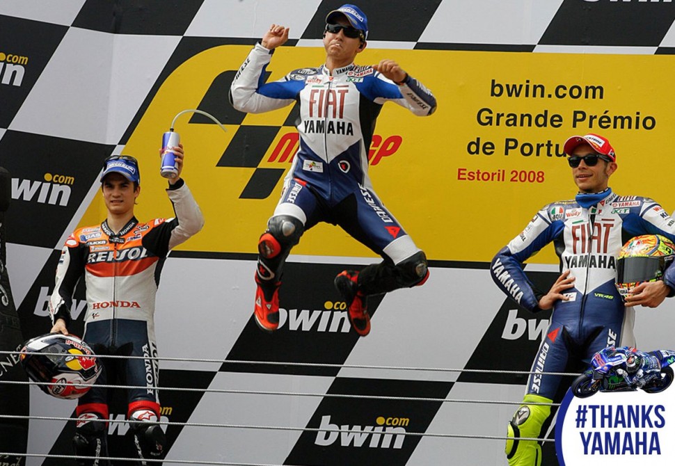 Первая победа Лоренцо в MotoGP: Гран-При Португалии, 2008 Первая победа Лоренцо в MotoGP: Гран-При Португалии, 2008