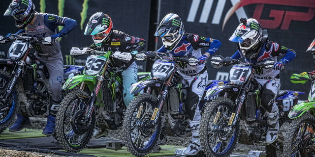 Пилоты Monster Energy Yamaha в группе лидеров Гран-При России MXGP Пилоты Monster Energy Yamaha в группе лидеров Гран-При России MXGP