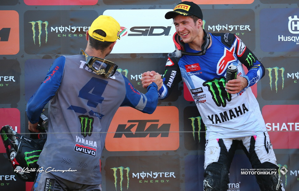 Джереми Сивер, Monster Energy Yamaha: первый подиум в MXGP! Джереми Сивер, Monster Energy Yamaha: первый подиум в MXGP!