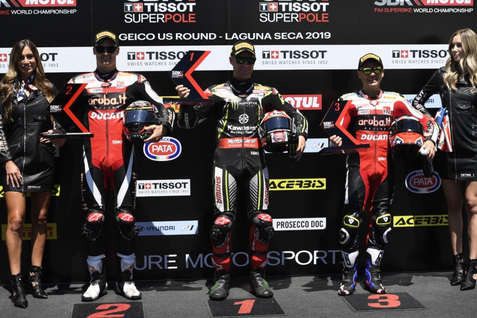 Рэй выиграл Superpole, Девис и Баутиста стартовали вместе с ним с первой линии Рэй выиграл Superpole, Девис и Баутиста стартовали вместе с ним с первой линии