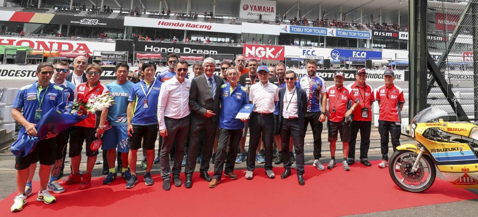 На Suzuka 8 Hours Доминику Мельяну устроили пышные проводы На Suzuka 8 Hours Доминику Мельяну устроили пышные проводы