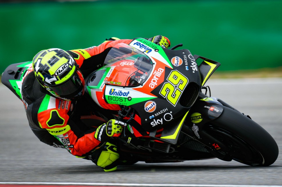 Андреа Янноне, Aprilia Racing Андреа Янноне, Aprilia Racing