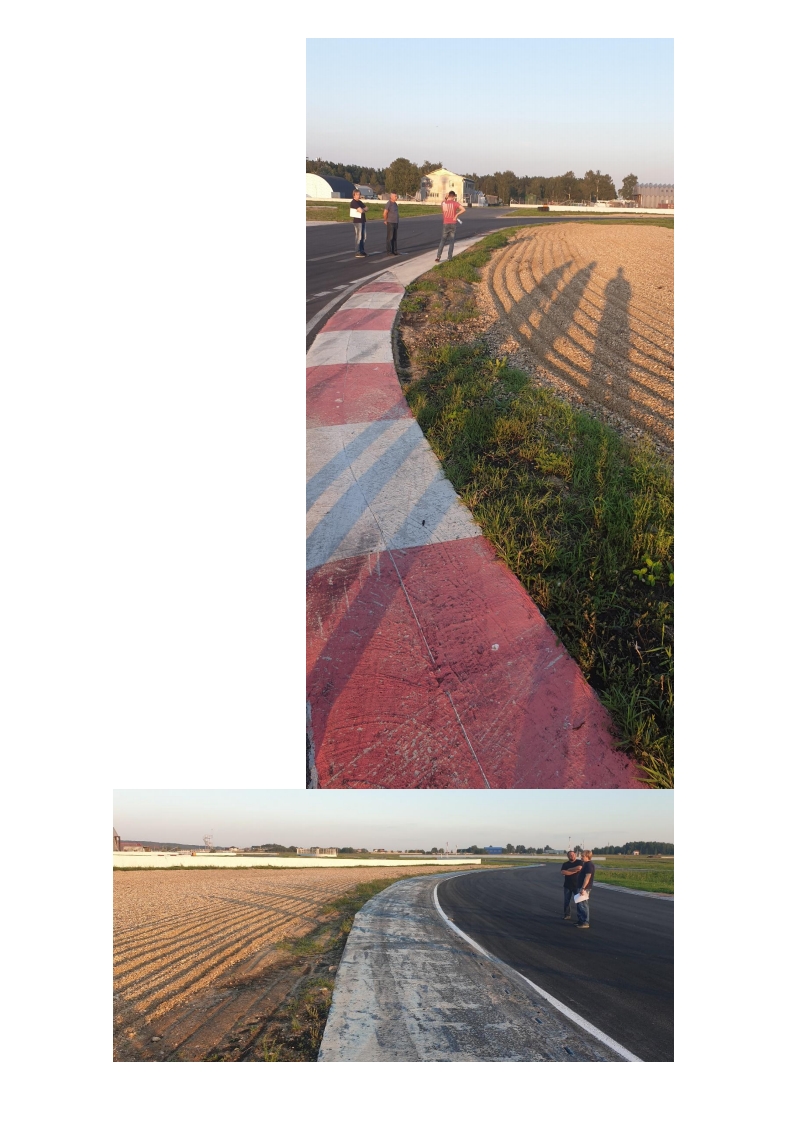 Рапорт в МФР после осмотра ADM Raceway Рапорт в МФР после осмотра ADM Raceway
