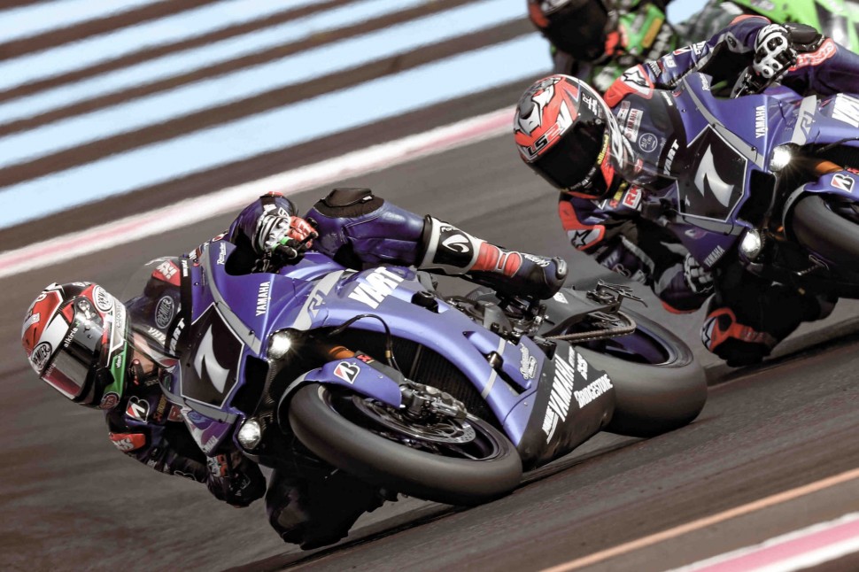 Лорис Баз и Никкола Канепа, YART Yamaha на тестах в Paul Ricard Лорис Баз и Никкола Канепа, YART Yamaha на тестах в Paul Ricard
