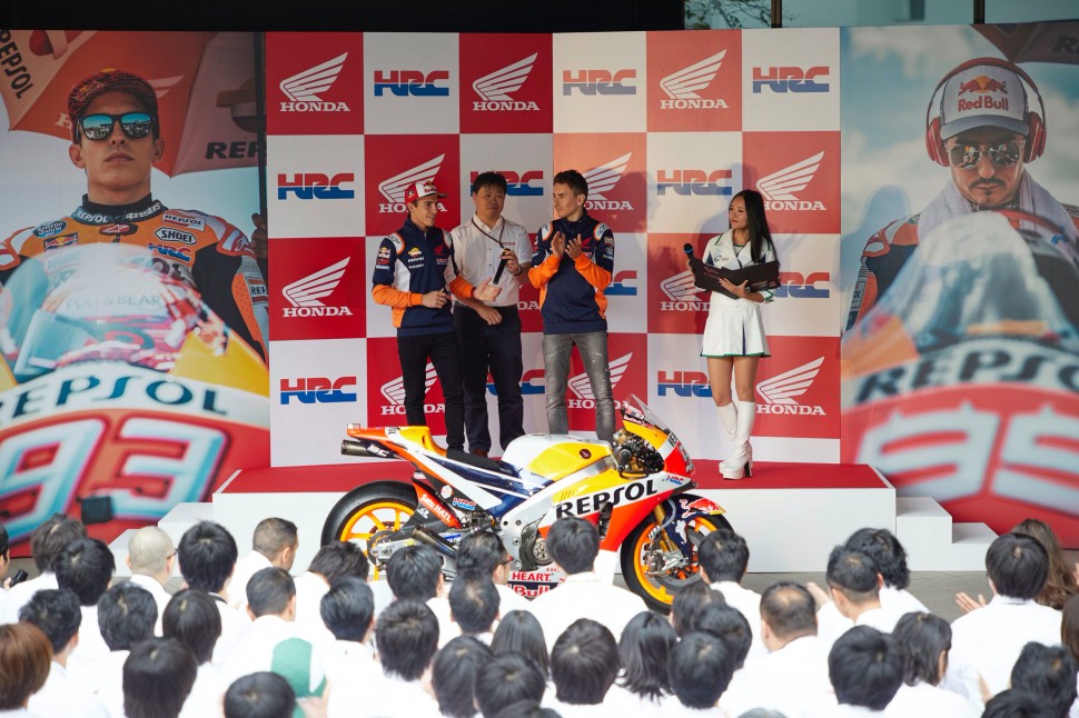 Встреча с инженерами Honda Racing Corporation Встреча с инженерами Honda Racing Corporation