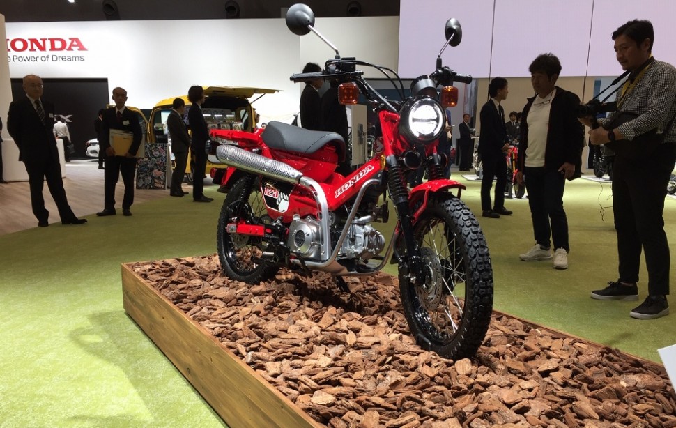 Honda CT125 - скремблер-одиночка для каждодневной езды Honda CT125 - скремблер-одиночка для каждодневной езды