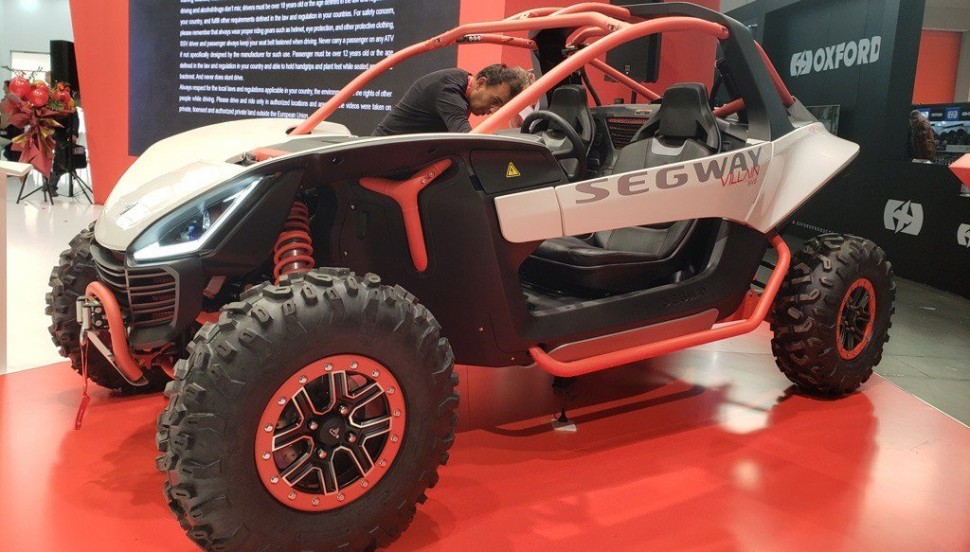 Segway Villain на EICMA-2019 Segway Villain на EICMA-2019