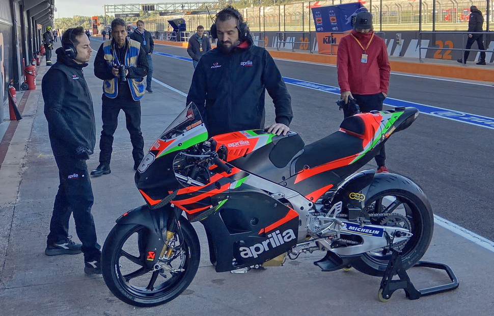 Новый Aprilia RS-GP (2020) Новый Aprilia RS-GP (2020)