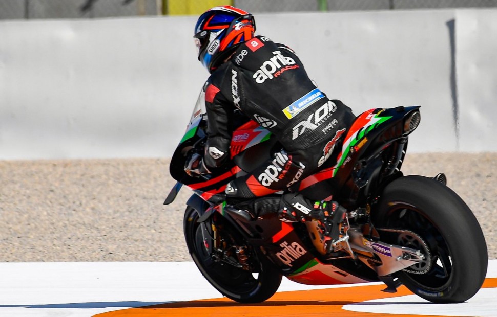 Брадли Смит, тест-пилот Aprilia Racing Брадли Смит, тест-пилот Aprilia Racing