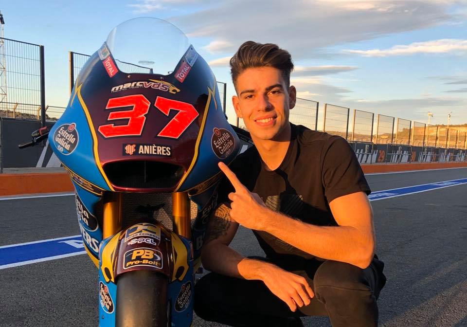 Августо Фернандес назван пилотом Marc VDS в Moto2 Августо Фернандес назван пилотом Marc VDS в Moto2
