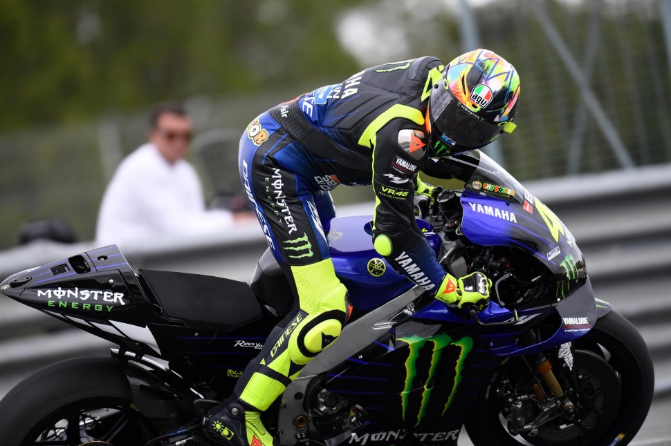 Новый Yamaha YZR-M1 2020 года пришелся Росси по душе Новый Yamaha YZR-M1 2020 года пришелся Росси по душе