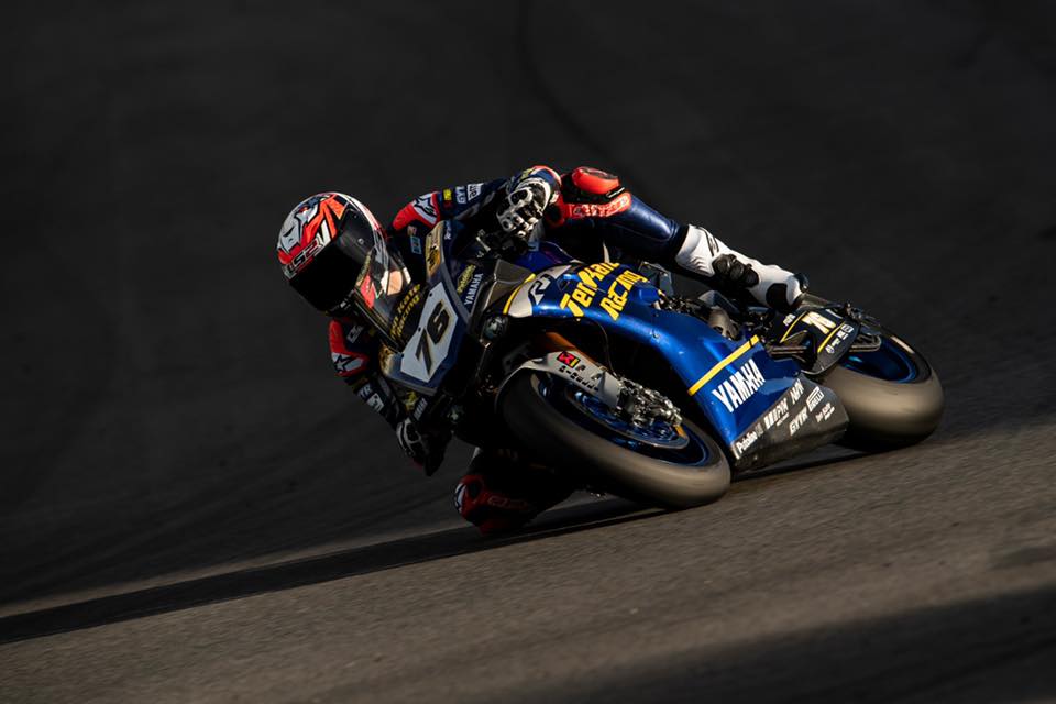 Лорис Баз на Yamaha R1 команды Ten Kate Racing вышел на вторую позицию Лорис Баз на Yamaha R1 команды Ten Kate Racing вышел на вторую позицию