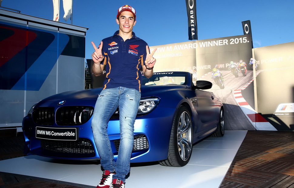 BMW M6 Convertible Маркес взял в 2015 году BMW M6 Convertible Маркес взял в 2015 году