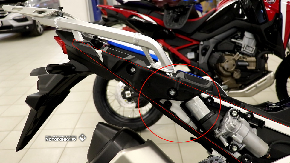 Детали подрамника Honda CRF1100L Africa Twin и Adventure Sports Детали подрамника Honda CRF1100L Africa Twin и Adventure Sports