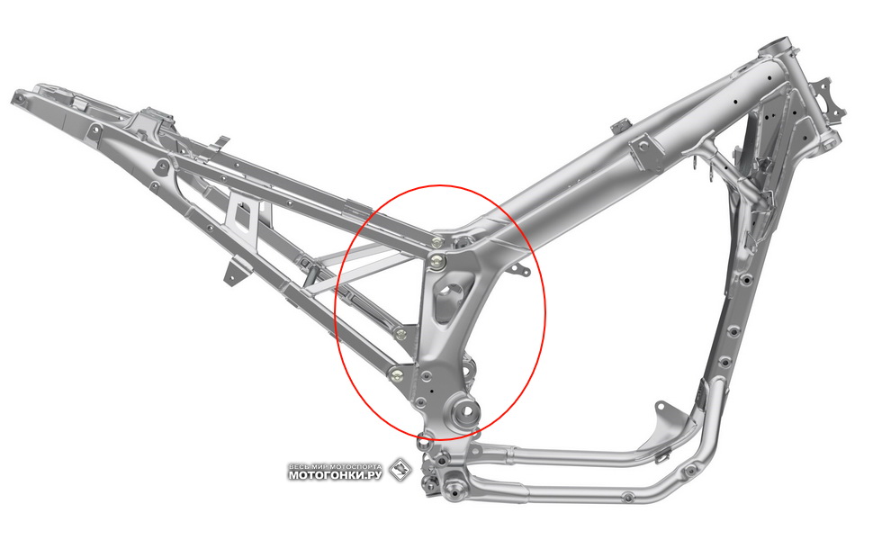 Новая рама Honda CRF1100L Africa Twin / Adventure Sports 2020 года Новая рама Honda CRF1100L Africa Twin / Adventure Sports 2020 года