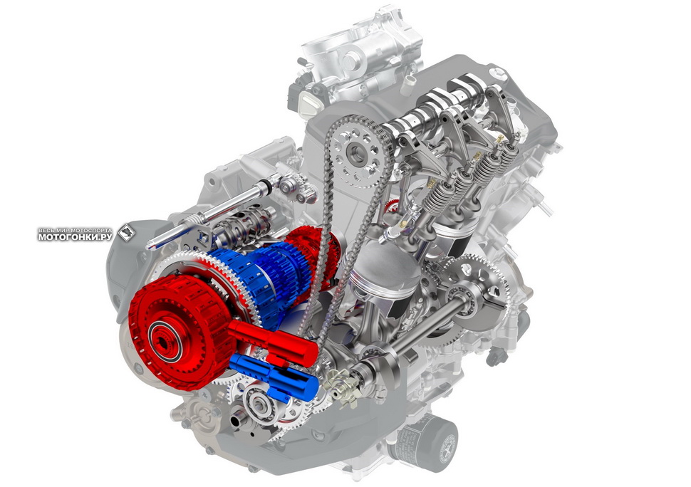 Двигатель Honda CRF1100L с DCT (2020) Двигатель Honda CRF1100L с DCT (2020)
