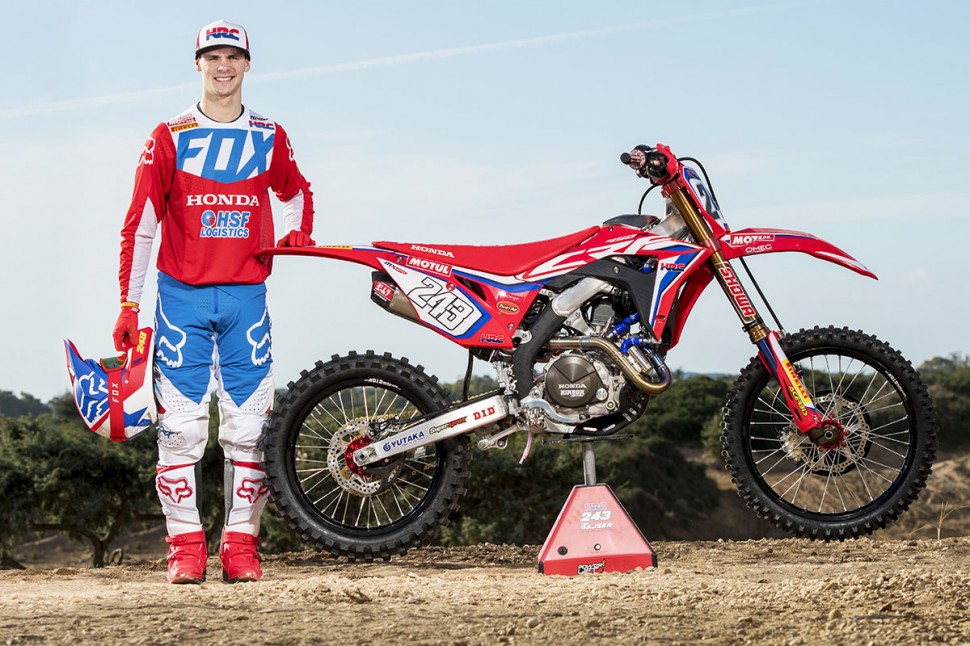 Тим Гайзер, действующий чемпион MXGP из заводской команды Team HRC Тим Гайзер, действующий чемпион MXGP из заводской команды Team HRC