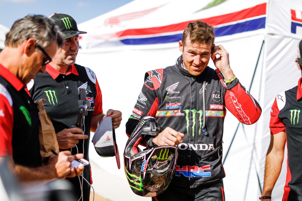 Рики Брабек, Monster Energy Honda: сейчас даже 50 минут преимущества ничего не решают Рики Брабек, Monster Energy Honda: сейчас даже 50 минут преимущества ничего не решают