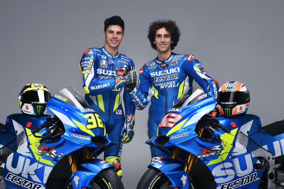 Алекс Ринс и Жоан Мир остаются партнерами в Team Suzuki Ecstar на 2020 год Алекс Ринс и Жоан Мир остаются партнерами в Team Suzuki Ecstar на 2020 год