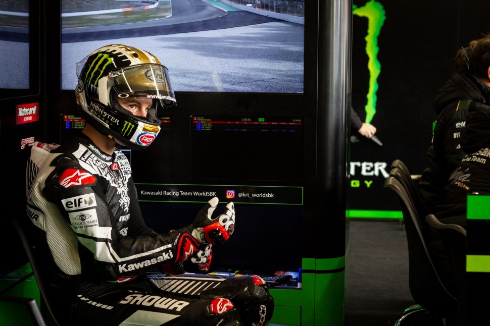 Джонатан Рэй, Kawasaki Racing Team в Барселоне Джонатан Рэй, Kawasaki Racing Team в Барселоне