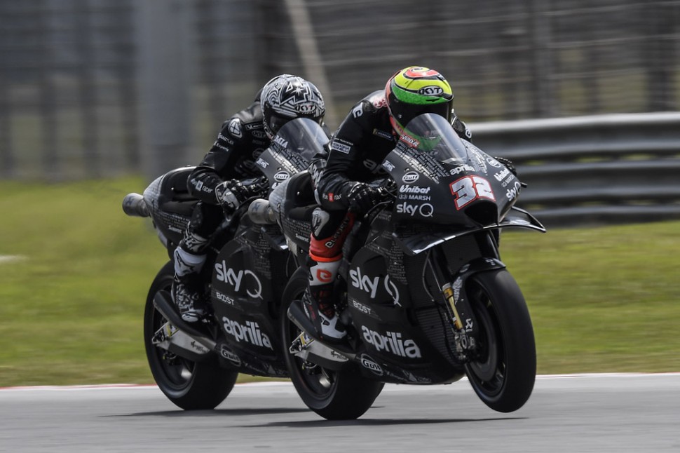 Лоренцо Савадори и Алеш Эспаргаро, Aprilia Racing Лоренцо Савадори и Алеш Эспаргаро, Aprilia Racing