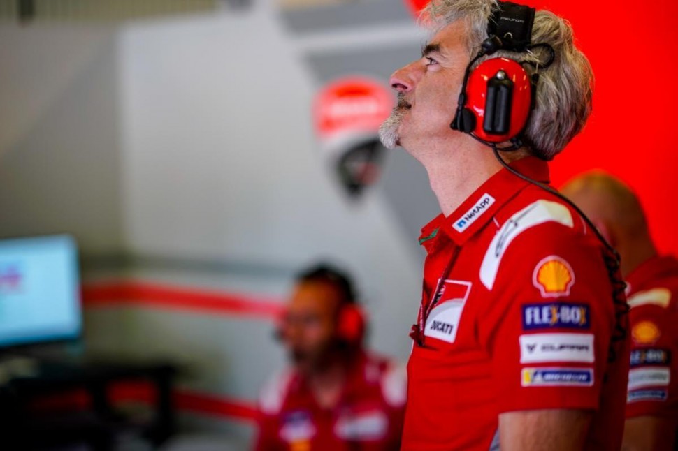 Луиджи ДальИнья, босс Ducati Corse выглядел спокойным и удовлетворенным Луиджи ДальИнья, босс Ducati Corse выглядел спокойным и удовлетворенным