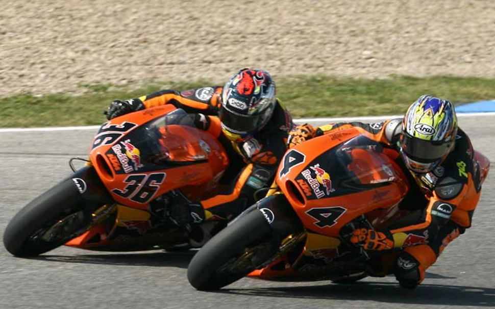 Заводская команда KTM в GP250: Каллио и Аояма Заводская команда KTM в GP250: Каллио и Аояма