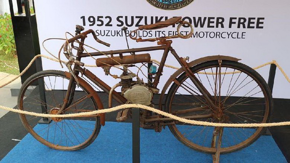 Самый первый моторизованный продукт Suzuki - Power Free 36 куб.см. двигатель для велосипеда Самый первый моторизованный продукт Suzuki - Power Free 36 куб.см. двигатель для велосипеда