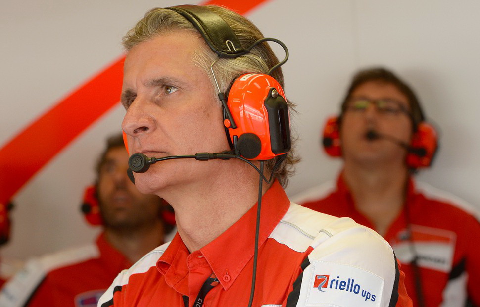 Спортивный директор Ducati Corse Паоло Чьабатти Спортивный директор Ducati Corse Паоло Чьабатти