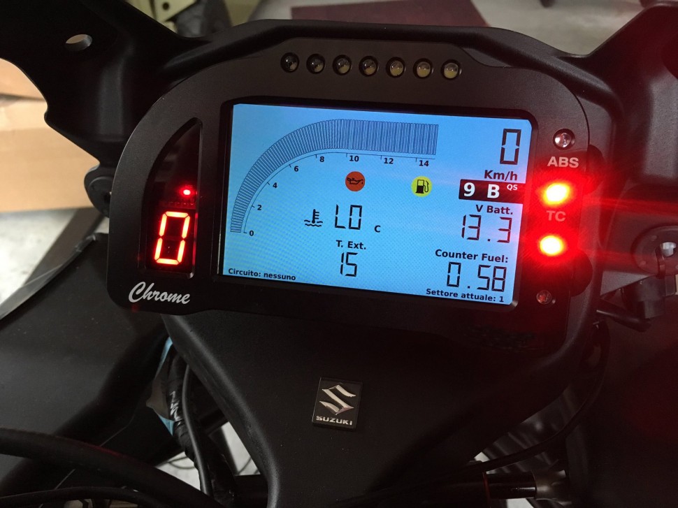 i2M Chrome на Suzuki GSX-R1000 2017 i2M Chrome на Suzuki GSX-R1000 2017