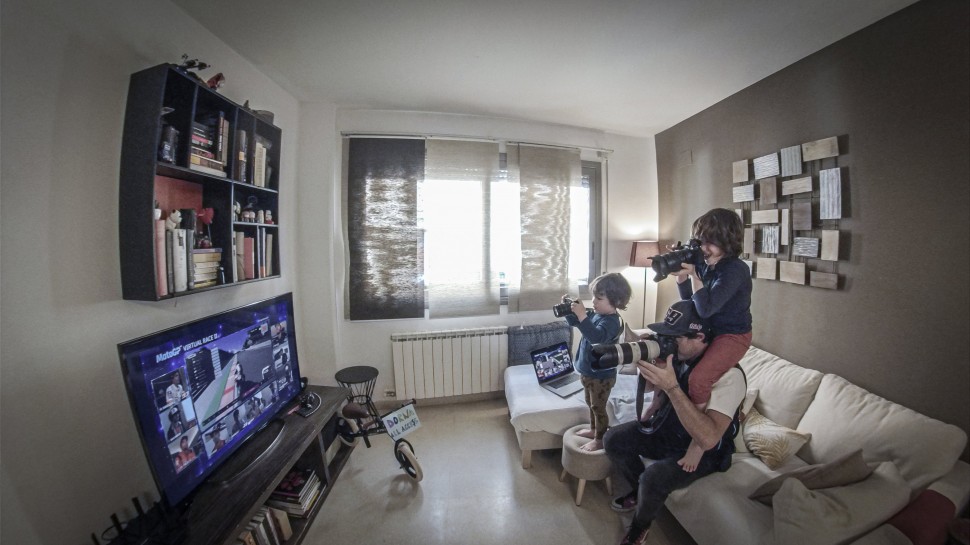 Фотографам MotoGP тоже приходится работать из дома Фотографам MotoGP тоже приходится работать из дома