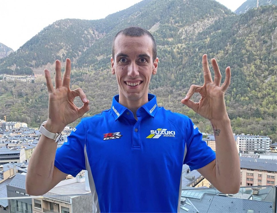 Алекс Ринс остается с Team Suzuki Ecstar на 2021-22 в MotoGP Алекс Ринс остается с Team Suzuki Ecstar на 2021-22 в MotoGP