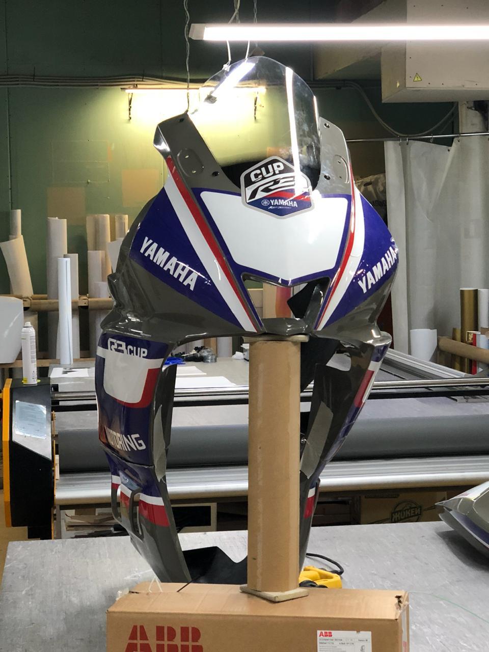 Набор пластика для Yamaha YZF-R3 для Motorrika R3 Cup от российской компании UMATEX Набор пластика для Yamaha YZF-R3 для Motorrika R3 Cup от российской компании UMATEX