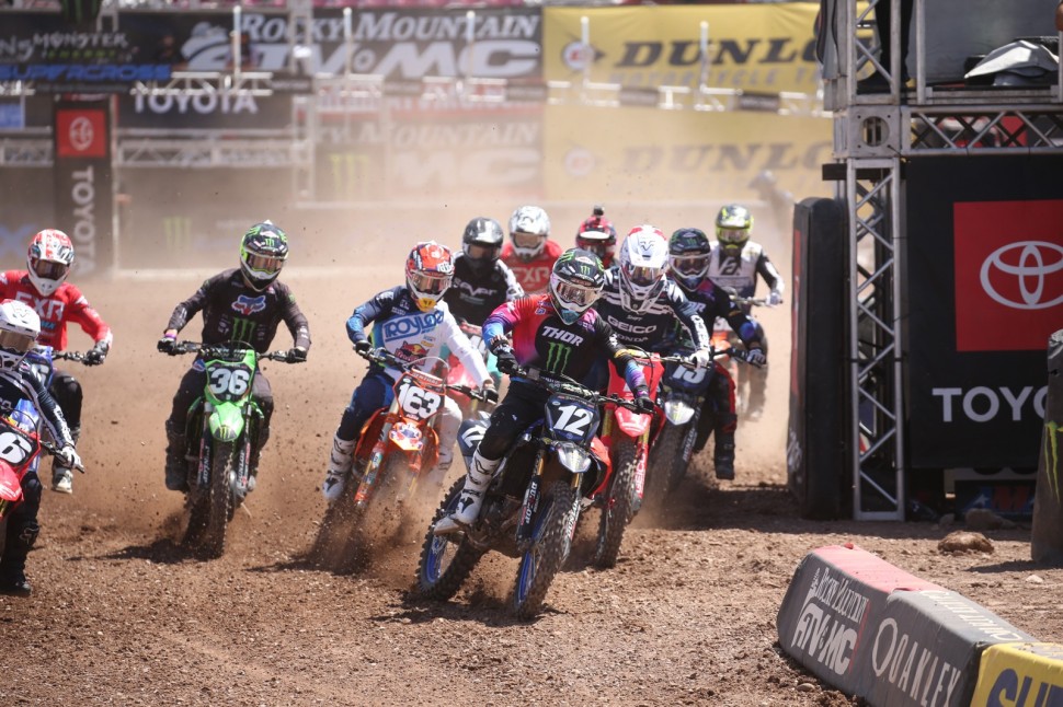 Гонка AMA Supercross, Salt Lake City 1 Гонка AMA Supercross, Salt Lake City 1