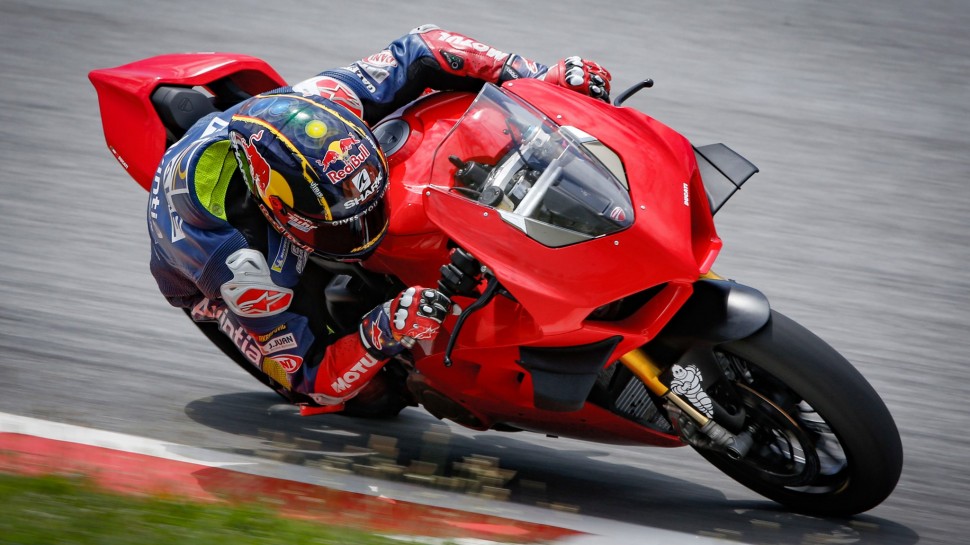 Жоан Зарко на борту Ducati V4S в Монтмело - это чудо! Жоан Зарко на борту Ducati V4S в Монтмело - это чудо!