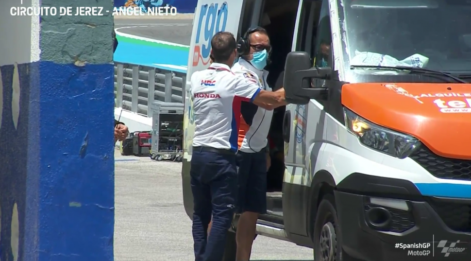 Repsol Honda пока не комментировала состояние Марка Маркеса Repsol Honda пока не комментировала состояние Марка Маркеса