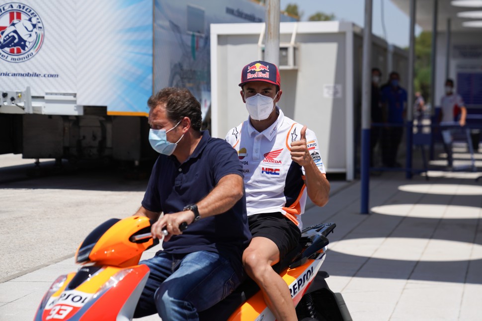 Марк Маркес получил допуск к Гран-При Андалусии от Дирекции MotoGP Марк Маркес получил допуск к Гран-При Андалусии от Дирекции MotoGP