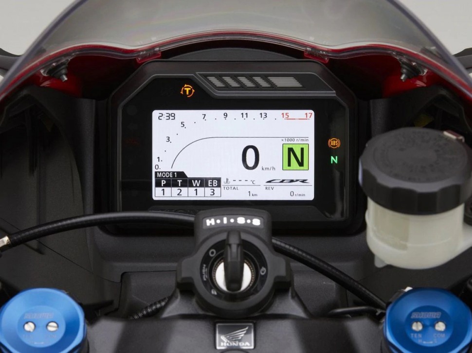 Honda CBR600RR (2021): цветная контрольная панель, как на Fireblade Honda CBR600RR (2021): цветная контрольная панель, как на Fireblade