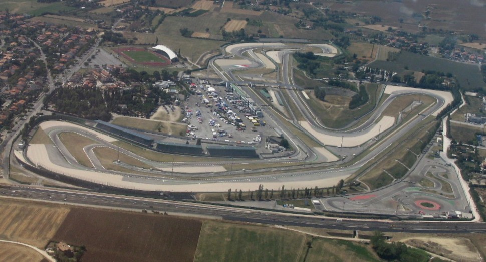 Misano World Circuit с высоты птичьего полета Misano World Circuit с высоты птичьего полета