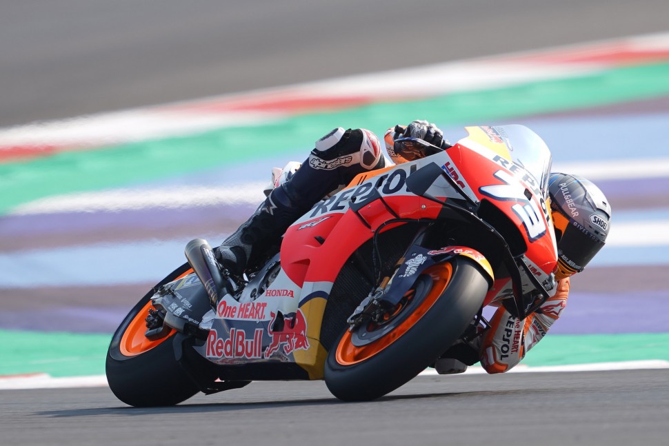 Алекс Маркес на обновленном Honda RC213V с новыми винглетами Алекс Маркес на обновленном Honda RC213V с новыми винглетами