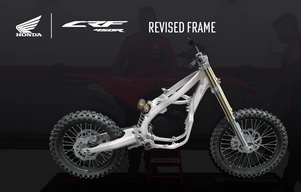 Шасси Honda CRF450R (2021) Шасси Honda CRF450R (2021)