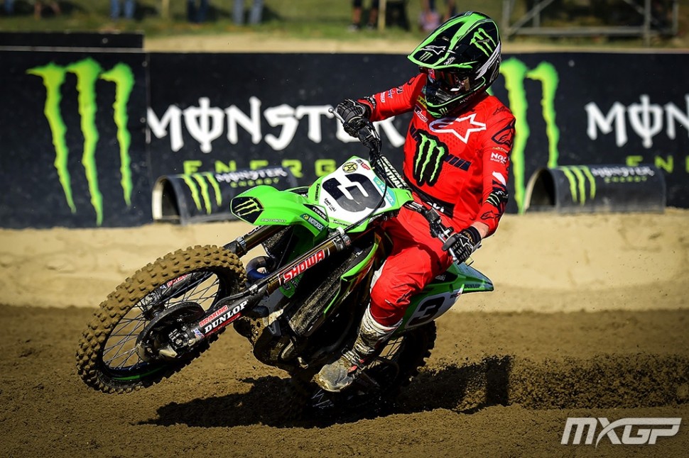 Роман Фебвре - самый быстрый, но 10-й в первом заезде MXGP Роман Фебвре - самый быстрый, но 10-й в первом заезде MXGP