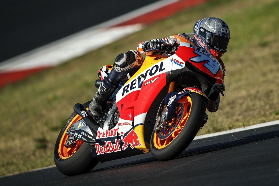 Алекс Маркес в Портимао на Honda RC213V-S Алекс Маркес в Портимао на Honda RC213V-S